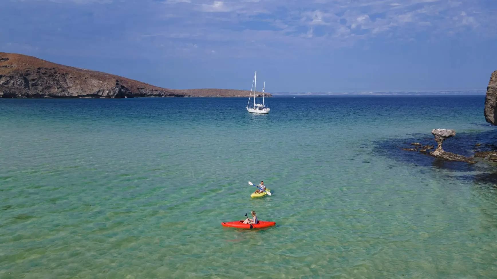 Kayak en la Bahía de La Paz